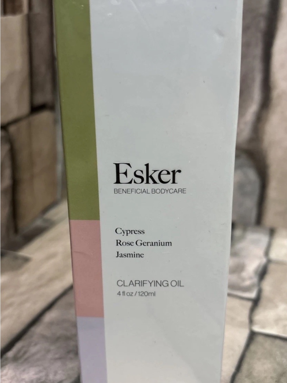 New Sealed Esker Beneficial Bodycare Clarifying Oil 4fl oz